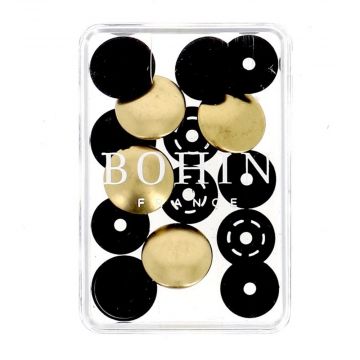 Bohin - Magische drukknoop 14mm - Gold