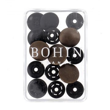 Bohin - Magische drukknoop 14mm - Bronze