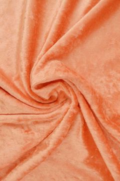 Velours De Panne - Salmon Orange - 10