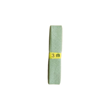 Biaisband klosje - 3m - Vintage Green