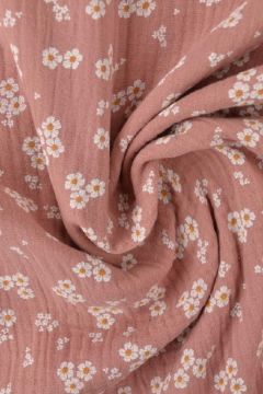 Hydrofiel - Tiny Flowers - Vintage Pink