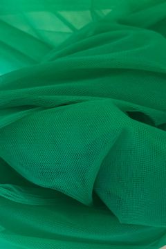Brandvertragende Tule - 300cm - Dark Green