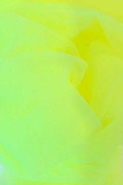 Brandvertragende Tule - 280cm - Neon Yellow