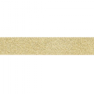Kuny Sparkle Satijnlint 15mm - Frosty Gold