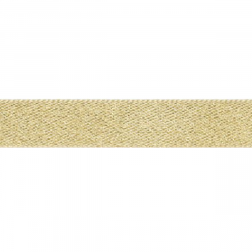 Kuny Sparkle Satijnlint 10mm - Frosty Gold