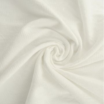 Cotton - Jacquard Roses - Off White