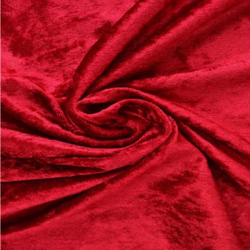 Velours De Panne - Red - 01