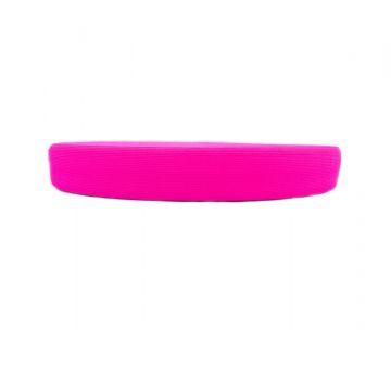 elastiek neon roze 