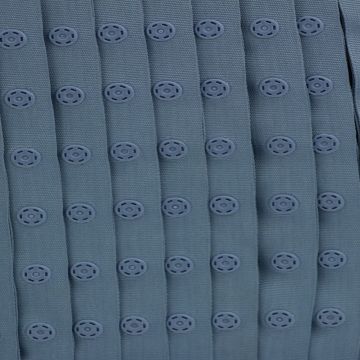 grijs blauw drukkertjesband