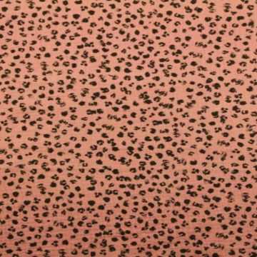Hydrofiel Stof - Spots Vintage Pink