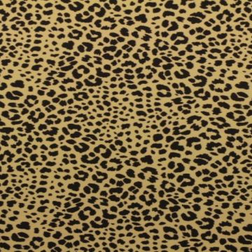Katoenen Tricot - Cheetah Spots Beige