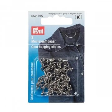 Prym - Mantelhanger 3 stuks - Silver