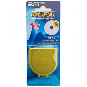 Olfa -  Reservemes voor Rolmes - 45mm