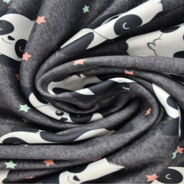 Jogging - Sleeping Panda and Stars on Dark Grey