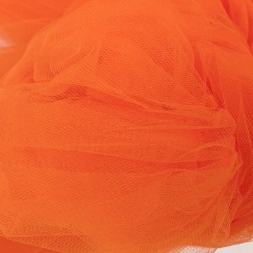 Brandvertragende Tule - 300cm - Dark Orange