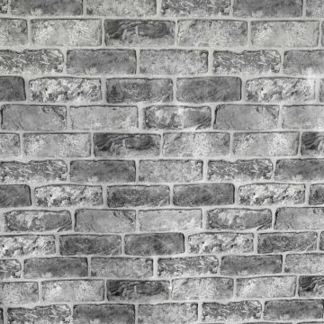 Tafelzeil - Dark Grey Bricks